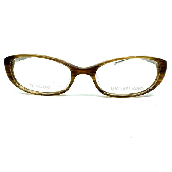 MICHAEL KORS MK18042 Eyeglasses Frames Titanium Brown 50-16-140 H11997 - Picture 1 of 7